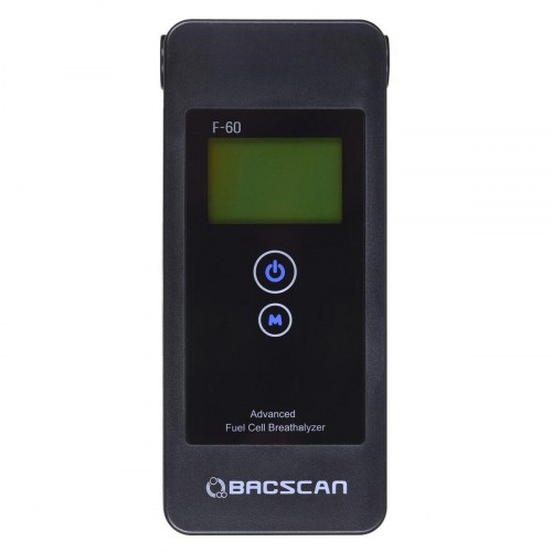 Bacscan F-60 digital alkoholtester - grå, LCD, AAA