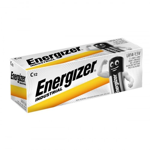 Energizer LR14 C-alkaliske batterier 1,5 V - 12 stk.
