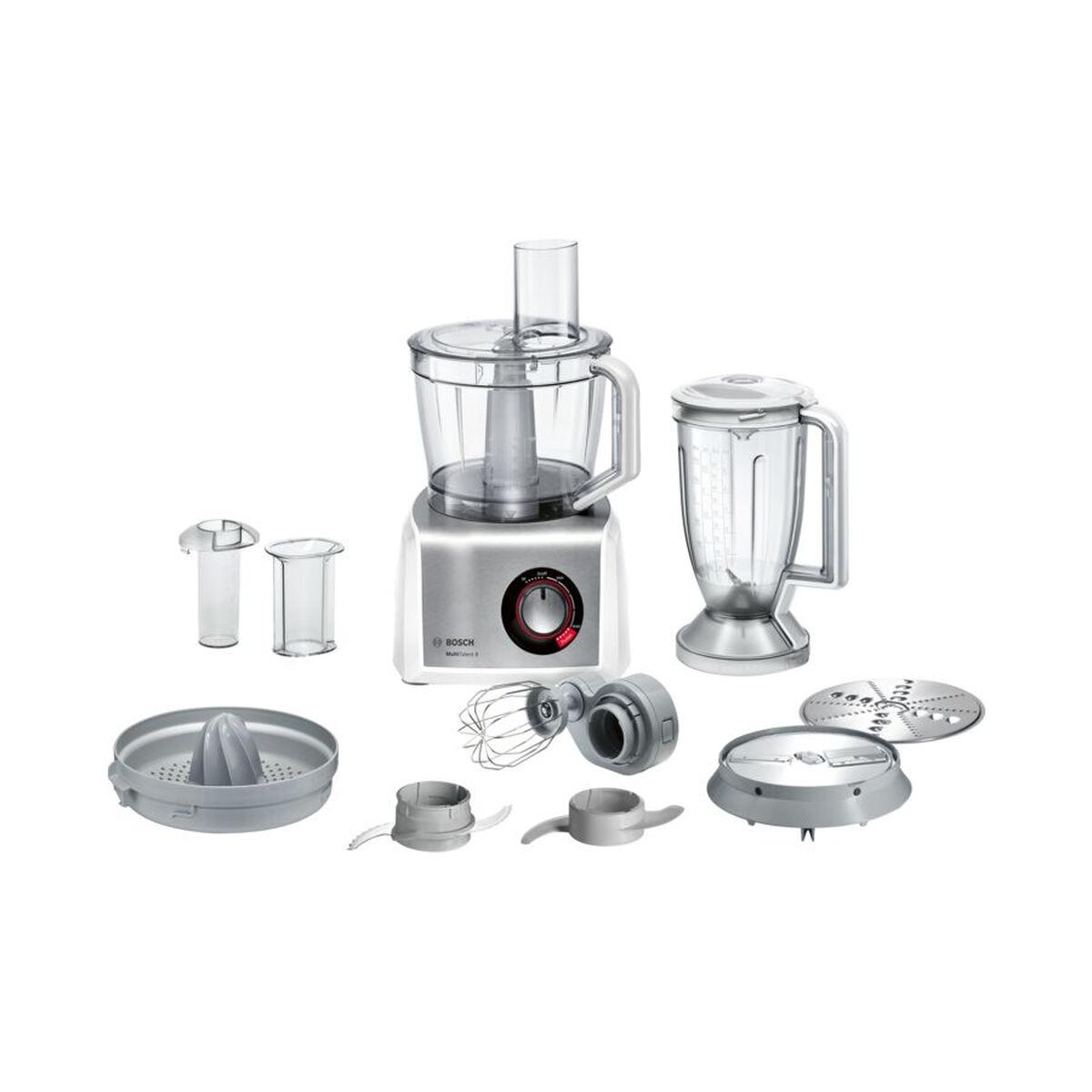 Foodprocessor BOSCH MC812S820 1250 W Hvid Stål