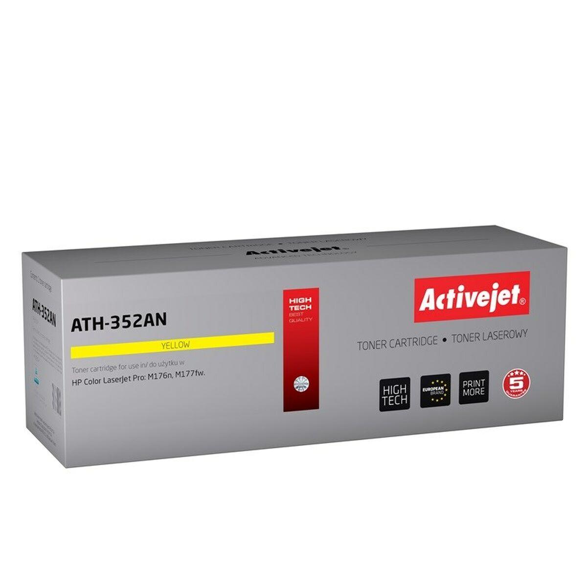 Activejet ATH-352AN toner - gul (til HP Color LaserJet Pro M176n/M177fw)