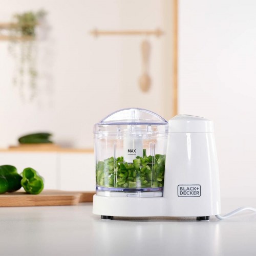 Black & Decker kop-blender 600 W - hvid/sort, 1,2 l