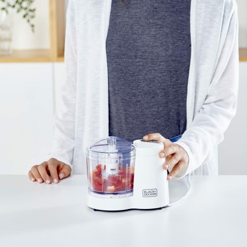 Black & Decker kop-blender 600 W - hvid/sort, 1,2 l
