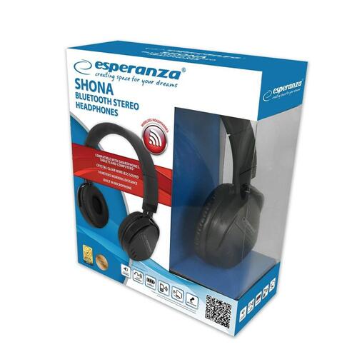 Bluetooth headset med mikrofon Esperanza EH217K