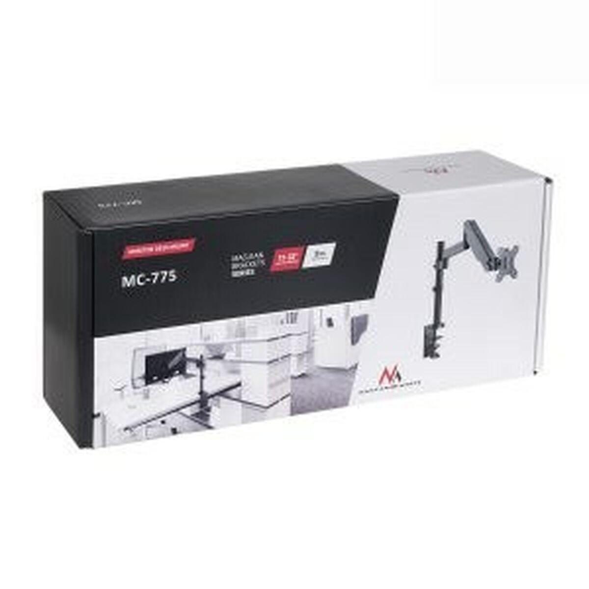 MacLean MC-775 skærmholder til bord, sort/grå, 17-32"