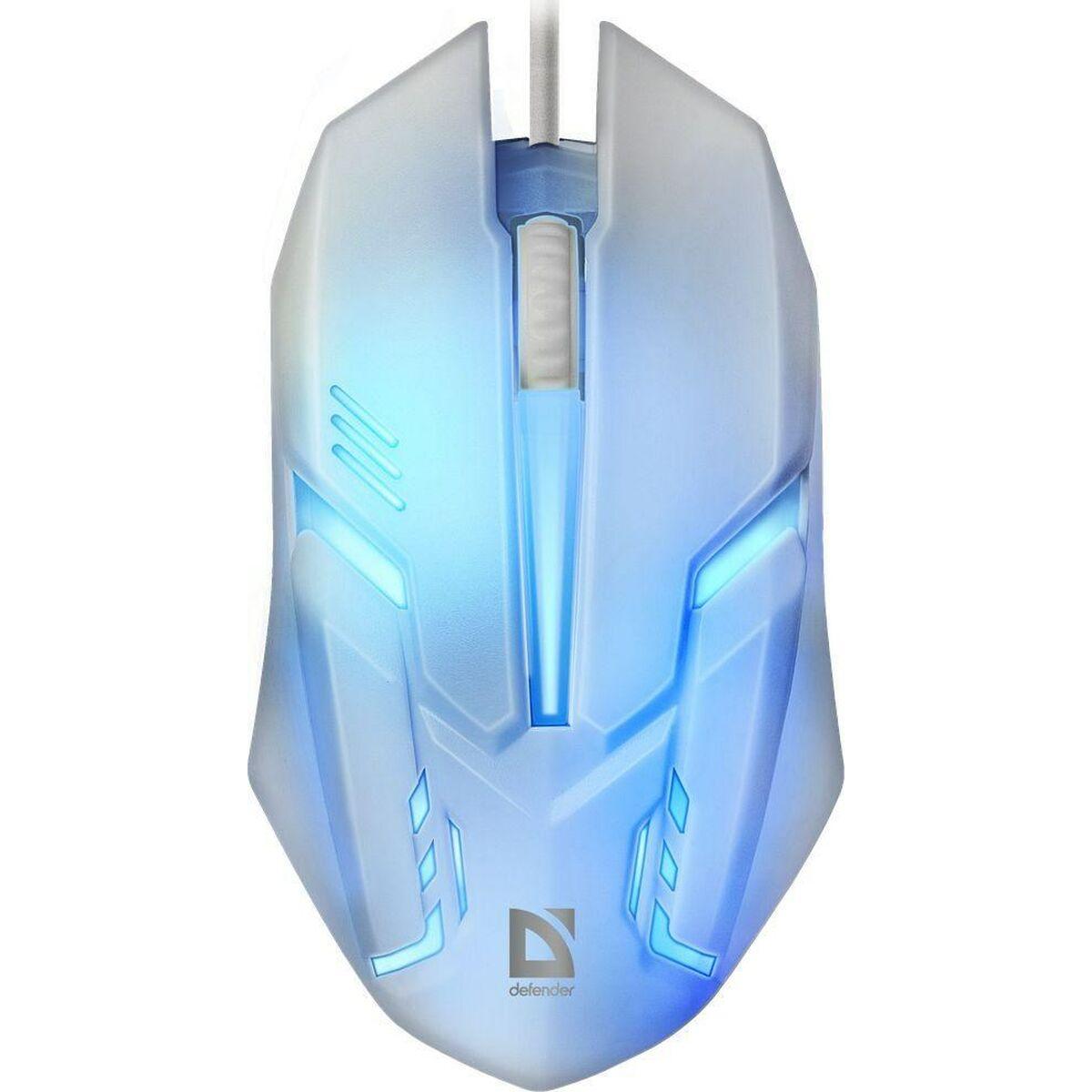 Defender Cyber MB-560L gaming-mus - hvid