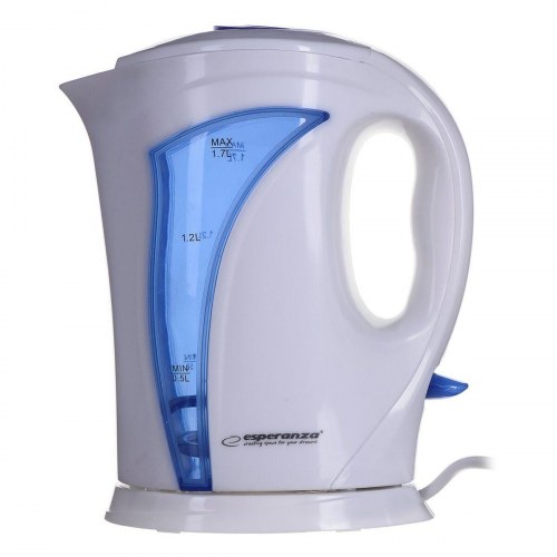 Esperanza EKK018G vandkedel 1,7 l - blå/hvid, 2.200 W