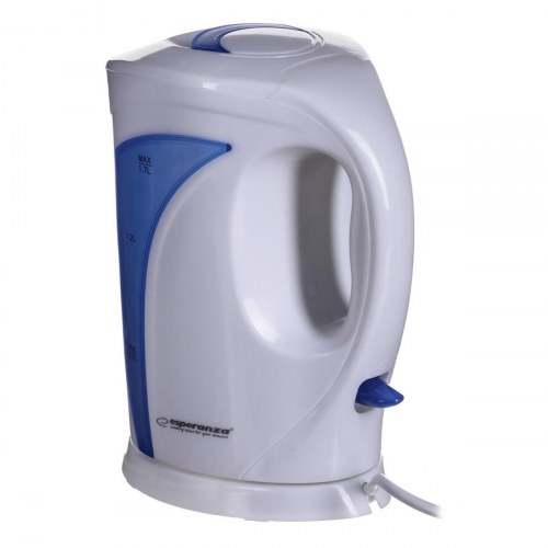 Esperanza EKK018G vandkedel 1,7 l - blå/hvid, 2.200 W