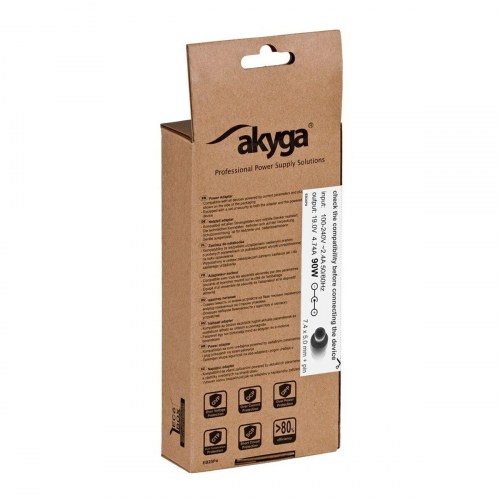 Akyga Laptop-oplader AK-ND-04 - 90 W, 19 V, EU-stik