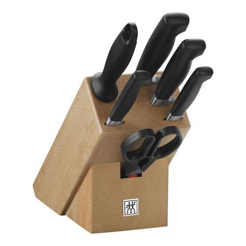 Knivesæt med knivblok i træ Zwilling 35066-000-0 Træ Rustfrit stål Plastik 7 Dele
