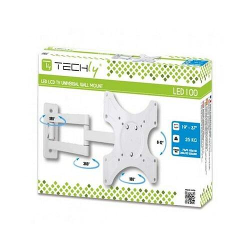TV-holder Techly ICA-LCD-2903WH 19" 37" 25 kg