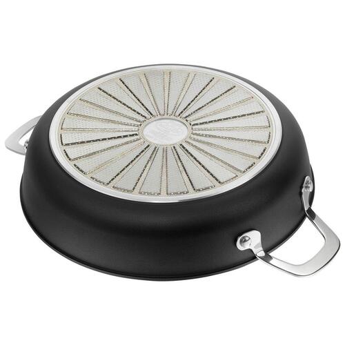 Gryde Med Låg Ballarini Alba ALBG3ED.24D Grafit Titanium Rustfrit stål Aluminium Ø 24 cm
