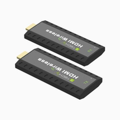 Techly IDATA HDMI-WL53 trådløs HDMI transmitter-sæt
