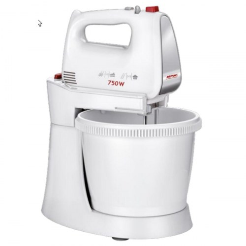 Mpm kop-blender og håndmikser - 750 W, hvid