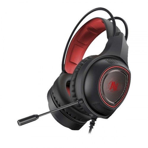 Ibox X3 gaming headset med mikrofon - sort/rød