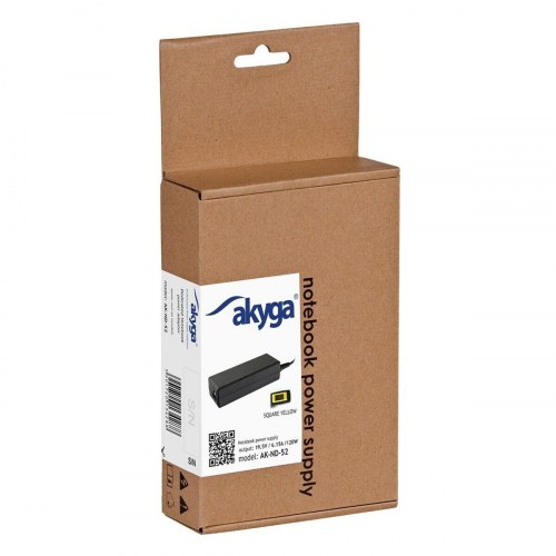 Laptop-oplader Akyga AK-ND-52 120 W - Lenovo, EU-stik