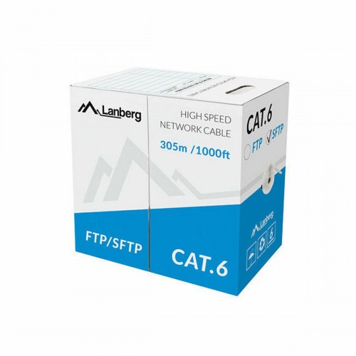 Lanberg FTP Cat6 netværkskabel - stift, grå, 305 m