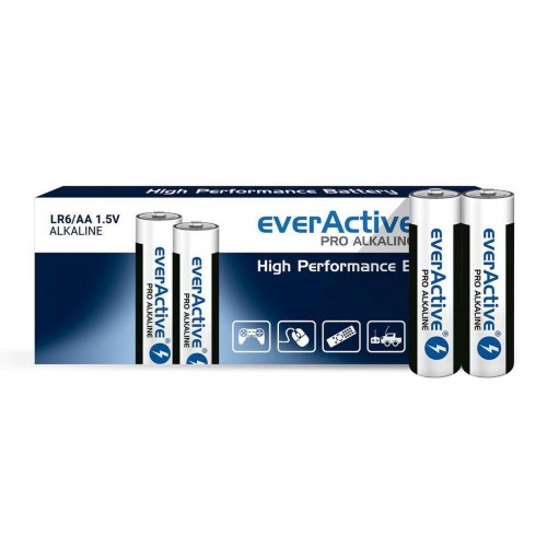 EverActive AA/LR6 alkalinebatterier 1,5 V - pakke med 10