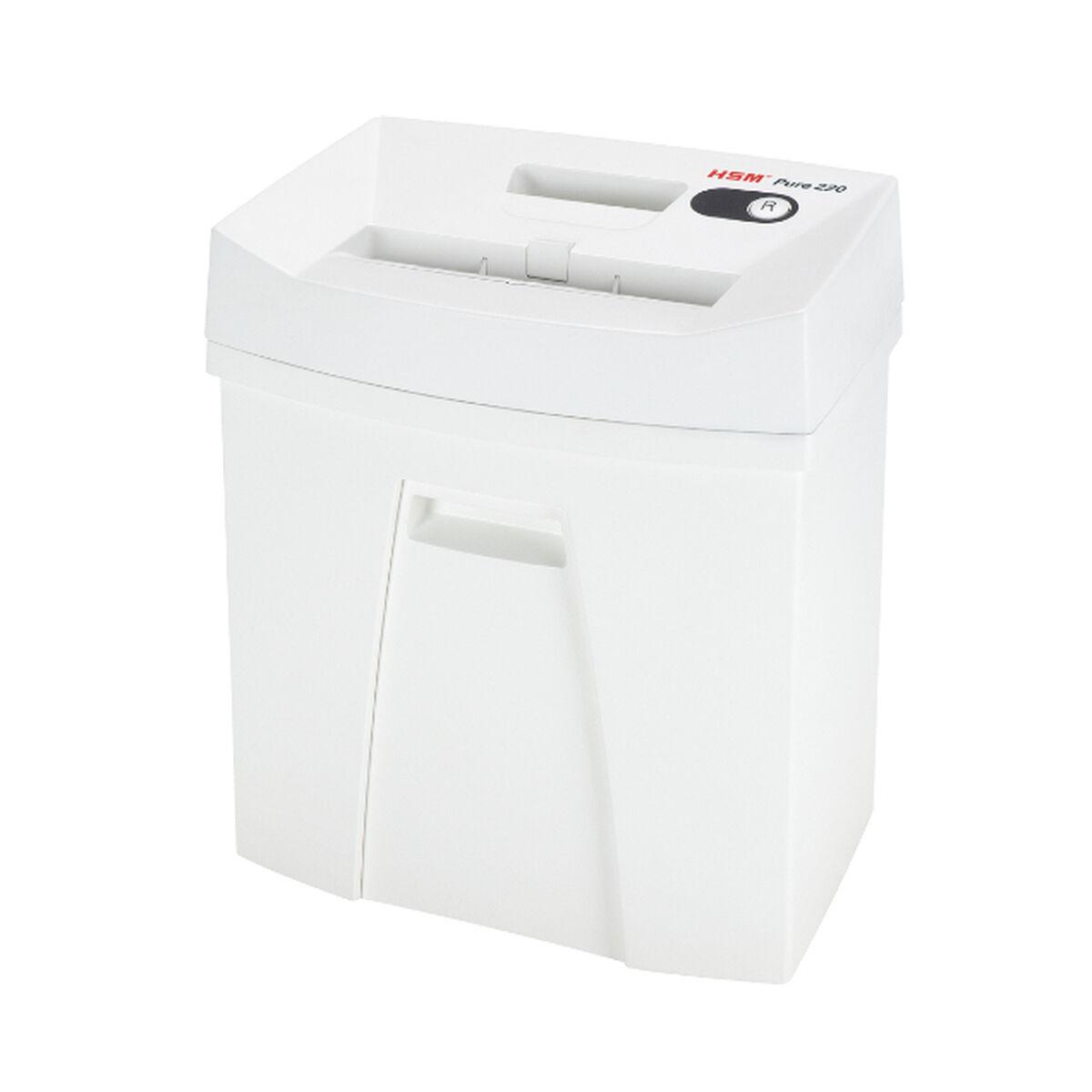 Hsm Pure 220 papirmakulator - 20 l, hvid, P-4
