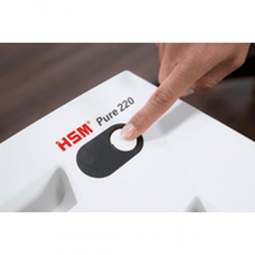 Hsm Pure 220 papirmakulator - 20 l, hvid, P-4