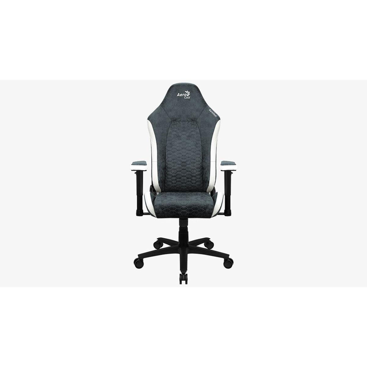 Gaming Stol Aerocool Crown Aerosuede Blå Sort Stål