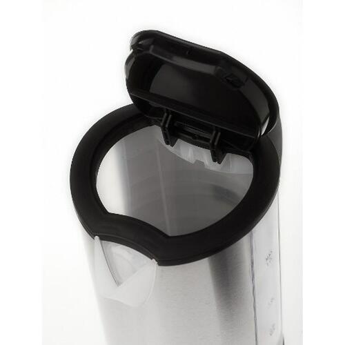 Kedel Adler AD 1216 Sort Sølvfarvet Rustfrit stål Plastik 2000 W 2200 W 1,7 L