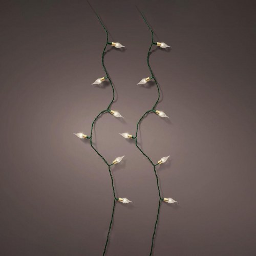 Lumineo juleguirlande - indendørs, varm hvid, 180 LED (IP20)