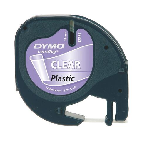 Lamineret tape til mærkningsmaskiner Dymo S0721530 Sort