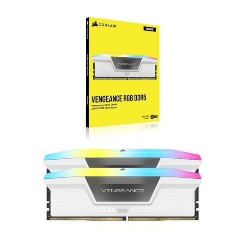 RAM-hukommelse Corsair 32GB (2K) DDR5 6200MHz Vengeance RGB W 32 GB