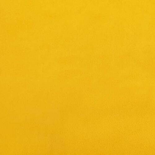 Vægpaneler 12 stk. 90x15 cm 1,62 m² fløjl gul