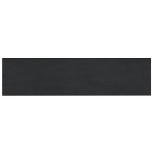 Vægpaneler 12 stk. 60x15 cm 1,08 m² fløjl sort