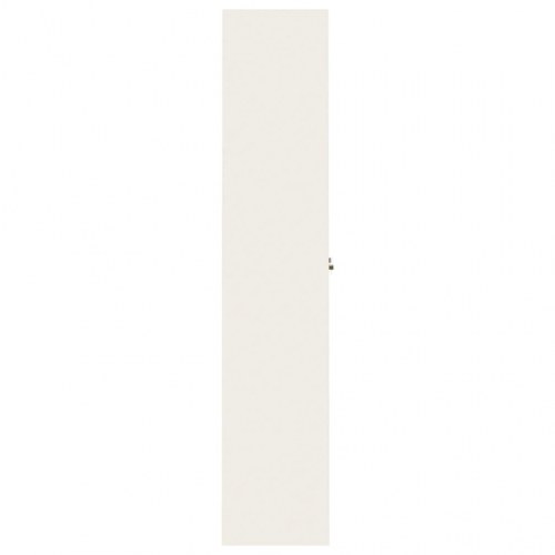 Ekstra bredt arkivskab i stål - 105×40×180 cm, hvid, låsbart
