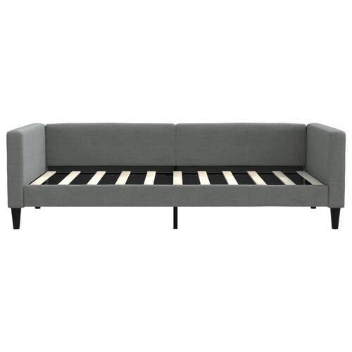 Daybed 90x190 cm stof mørkegrå