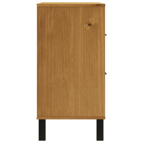Kommode FLAM 80 x 40 x 80 cm i massivt fyrretræ