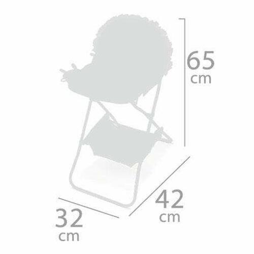 Stol til Dukker Decuevas Ocean Fantasy Trone 65 x 32 x 42 cm