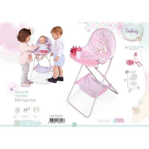 Stol til Dukker Decuevas Ocean Fantasy Trone 65 x 32 x 42 cm