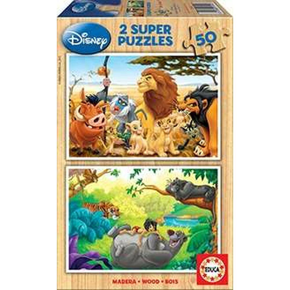 Puslespil Educa Disney 100 Dele 2x50