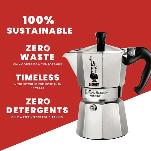 Italiensk Kaffekande Bialetti Aluminium
