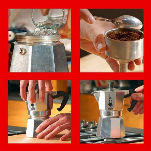 Italiensk Kaffekande Bialetti Aluminium