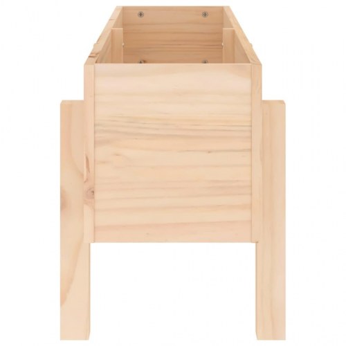 Højbed 101x30x38 cm massivt fyrretræ