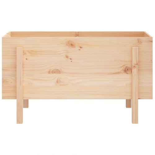 Højbed i massivt fyrretræ - 101 x 50 x 57 cm