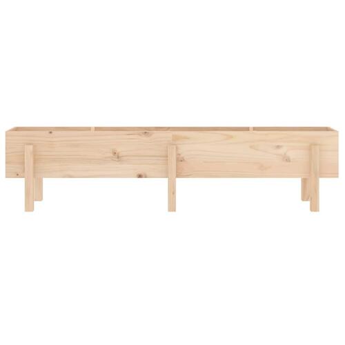 Højbed 160x30x38 cm massivt fyrretræ