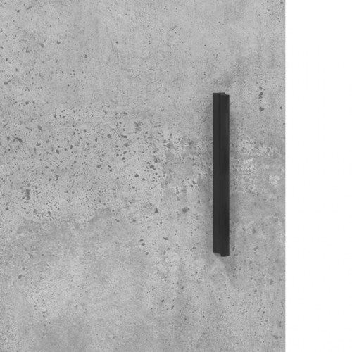 Højskab 69,5×34×180 cm i konstrueret træ - betongrå