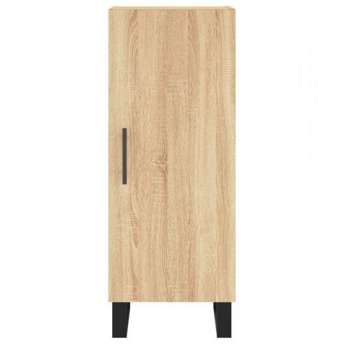 Skab 34,5x34x180 cm konstrueret træ sonoma-eg