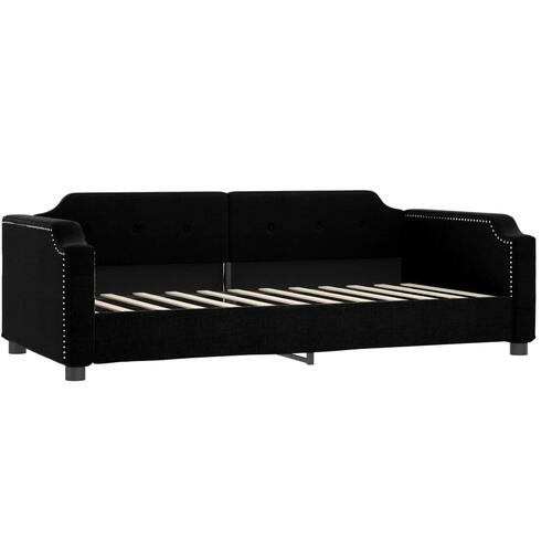Daybed 90x200 cm stof sort