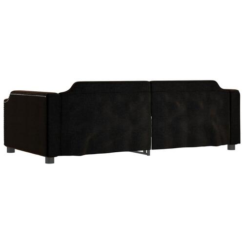 Daybed 90x200 cm stof sort