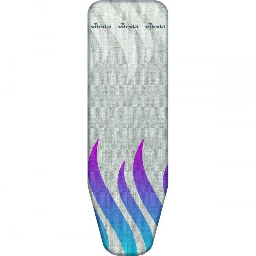 Vileda strygebrætbetræk 163263 - grå, multifarvet tryk