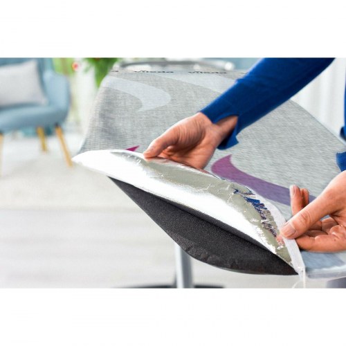 Vileda strygebrætbetræk 163263 - grå, multifarvet tryk