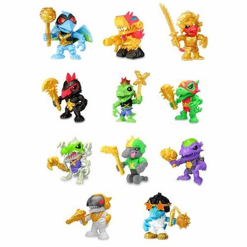 Action Figurer Treasure X Treasure Dino Gold Hunter Serie 2