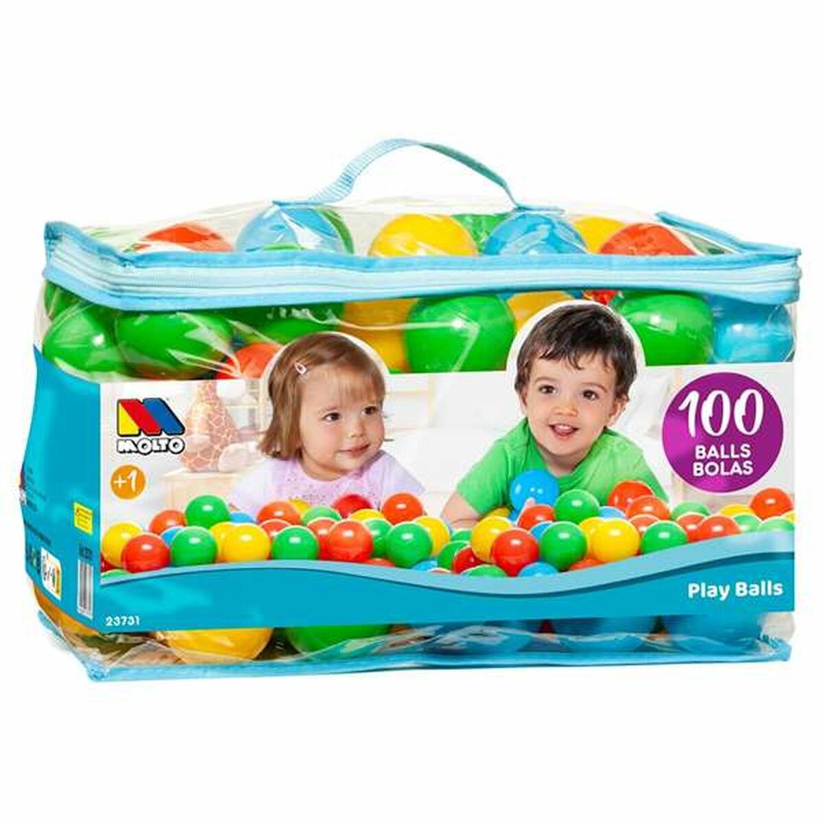 Bolde Moltó Multifarvet 100 Enheder