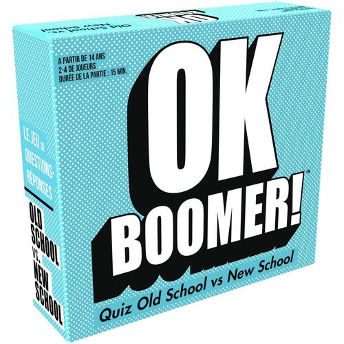 Spørgsmål og svar-spil Goliath OK BOOMER!
